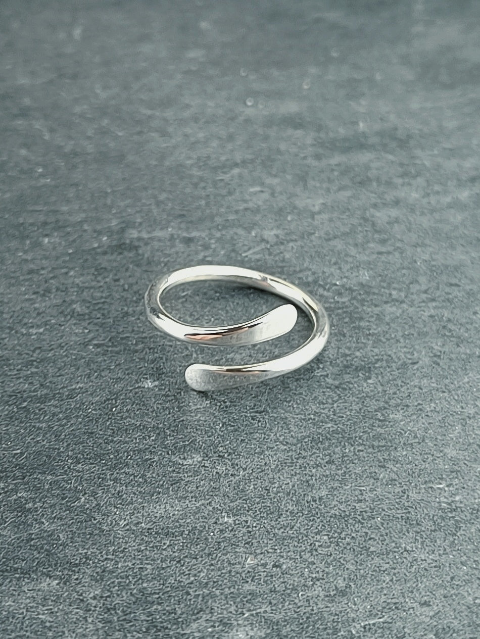 Bague Goutte Argent