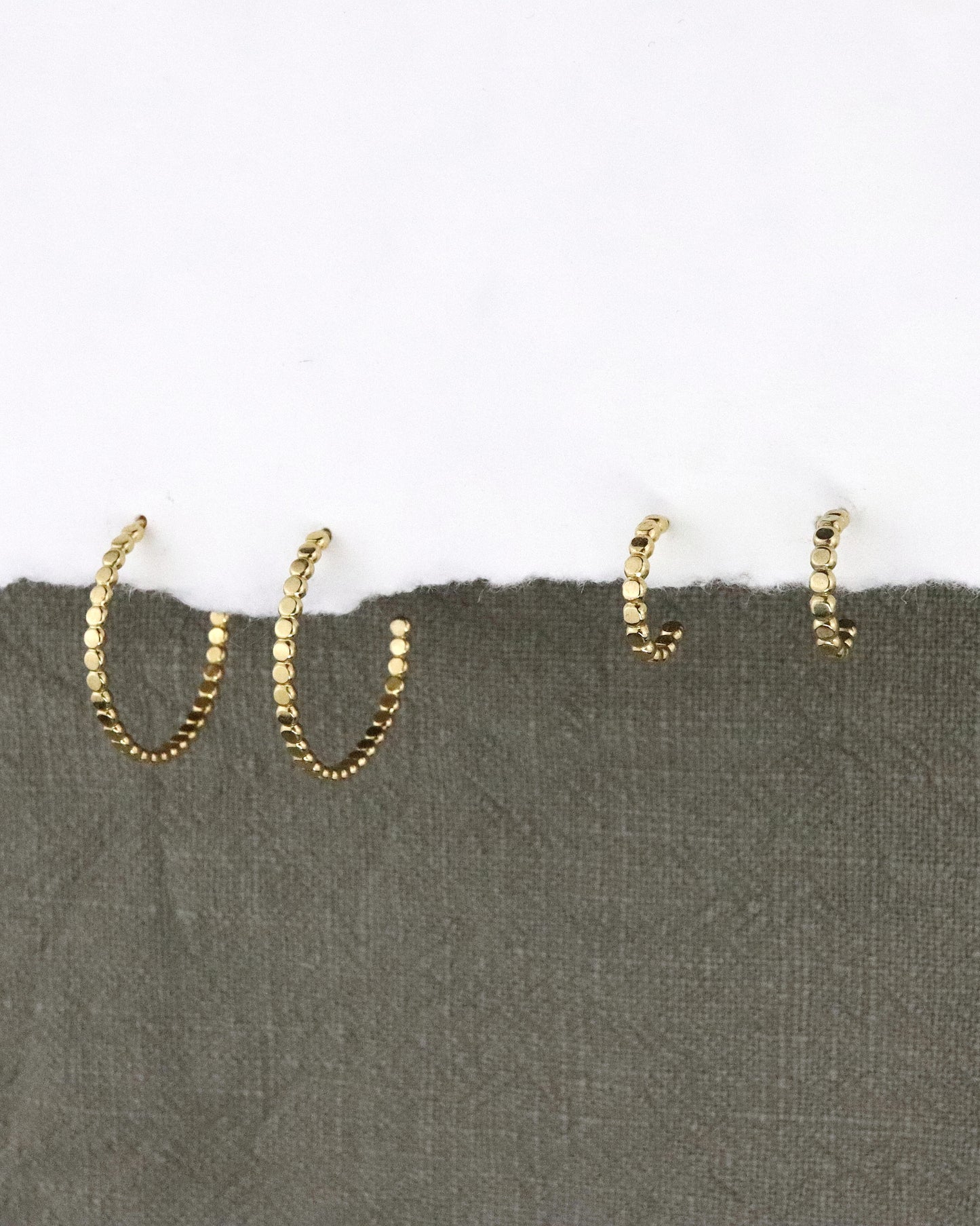 Créoles Sequins Argent ou Vermeil
