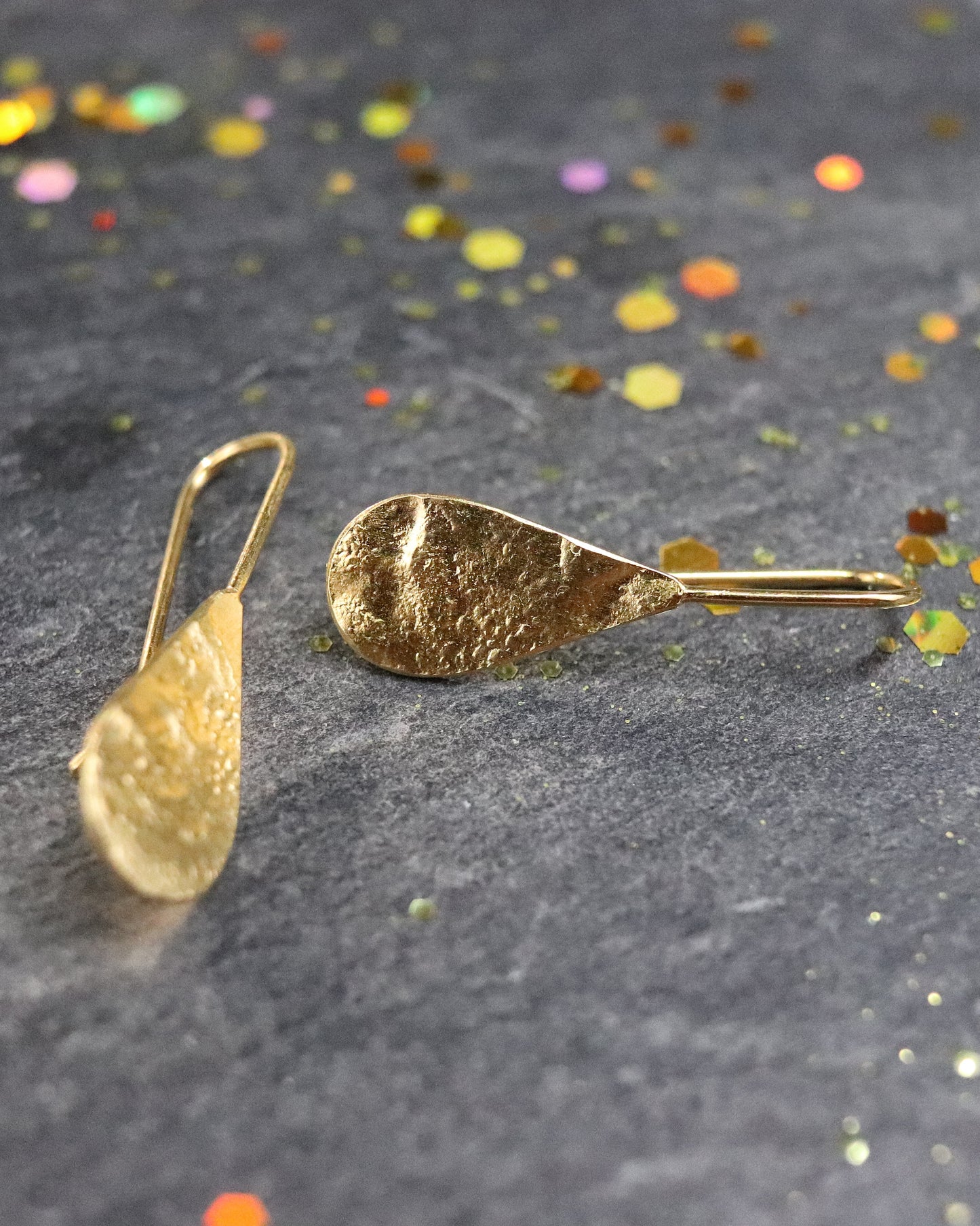 Dormeuses Moon Drop Argent ou Vermeil
