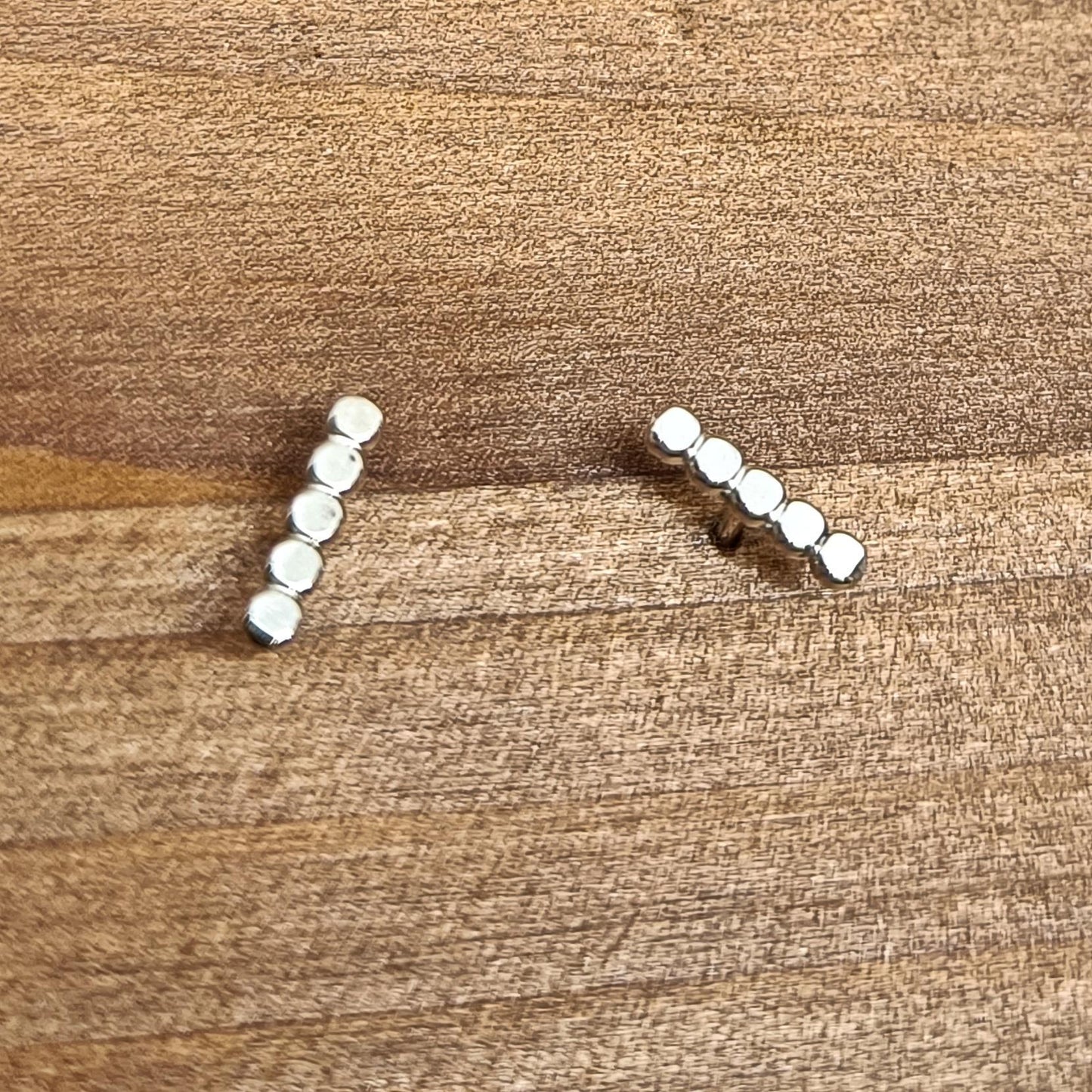Puces Sequins Argent