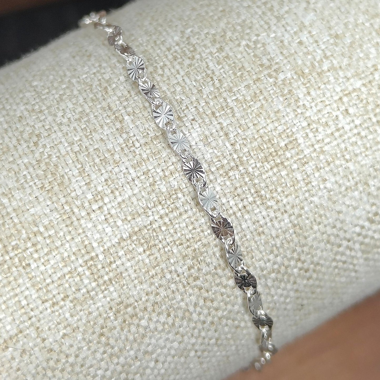 bijoux marion chappaz en argent 925 bracelet souple chaine soleil fantaisie fine pour femme