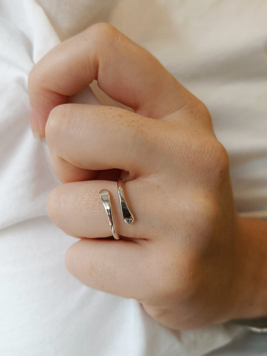 Bague Goutte Argent