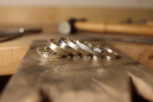 Atelier de Bijouterie : Créez votre bague texturée en argent